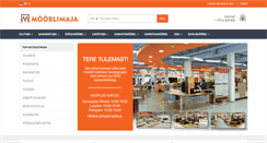 Desktop Screenshot of mooblimaja.ee